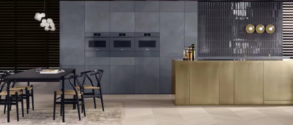 Cuisine avec électroménagers Miele