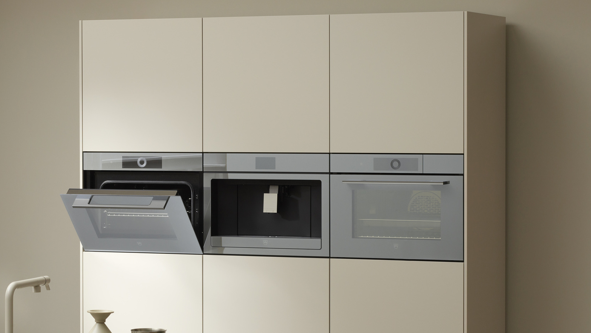 Fours Vzug Combair porte miroir