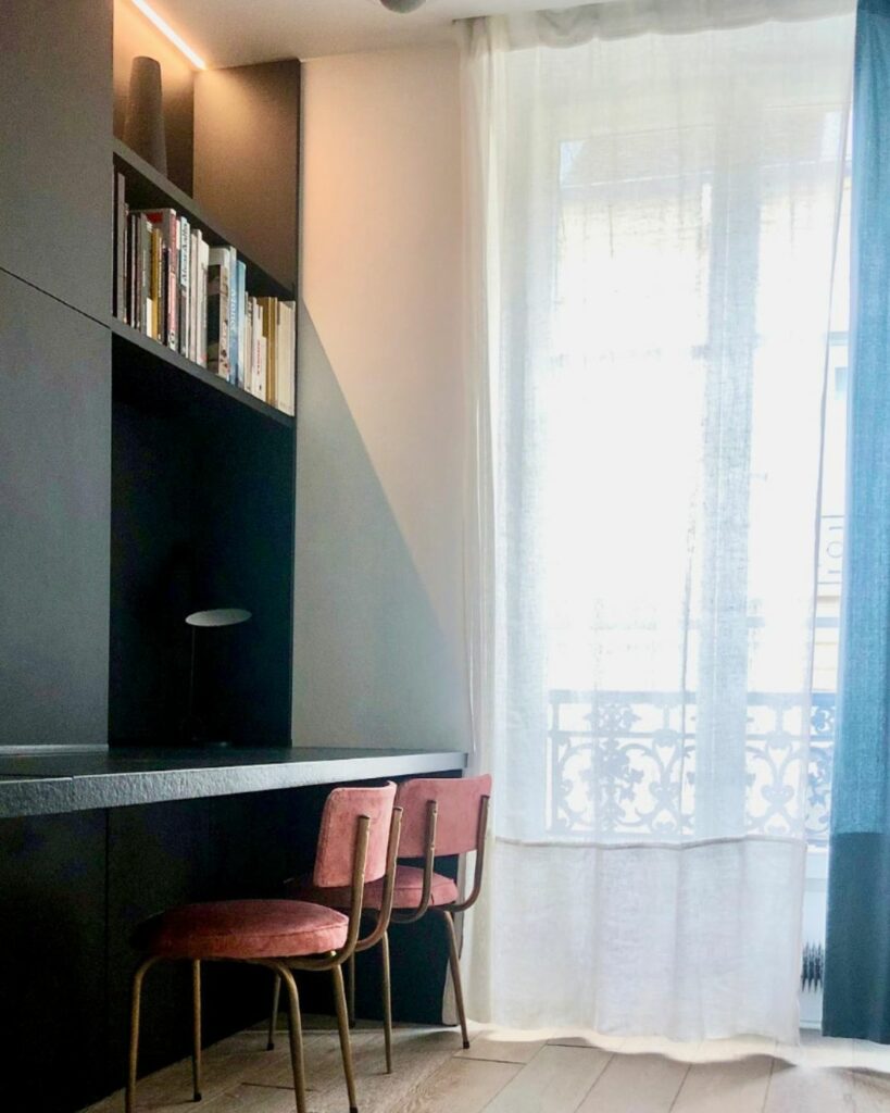 cuisine noire contemporaine